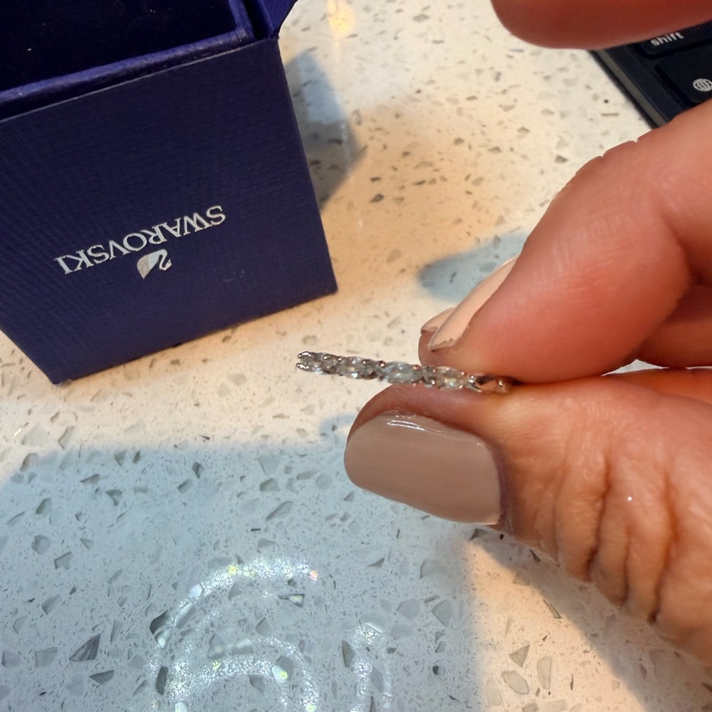 Swarovski Silver Marquise Ring